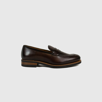 Scapolo Sorrento Loafer  Dark Brown burnished