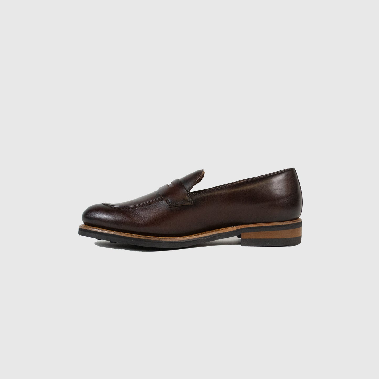 Scapolo Sorrento Loafer  Dark Brown burnished